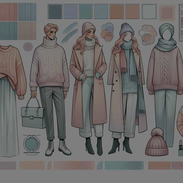 Quels conseils pour porter des couleurs pastel en hiver tout en restant tendance ?