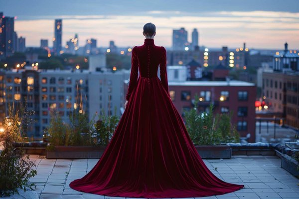 Comment créer un look romantique avec des vêtements en velours pour des sorties en soirée ?