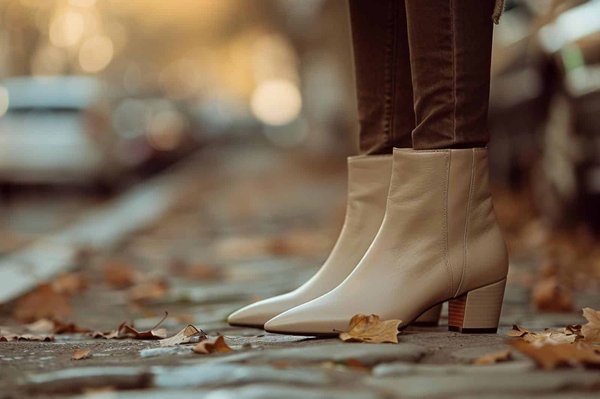 Quels types de bottines conviennent le mieux à des jupes midi pour un look automnal élégant ?