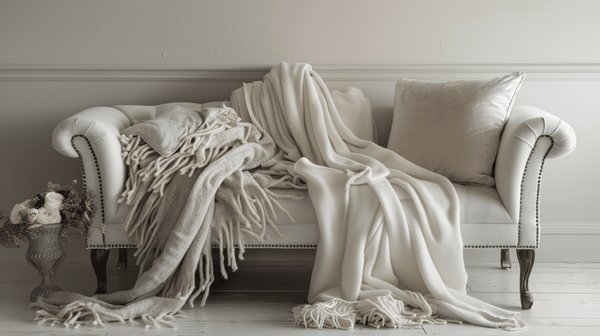 Douceur et luxe : choisissez votre plaid en cachemire